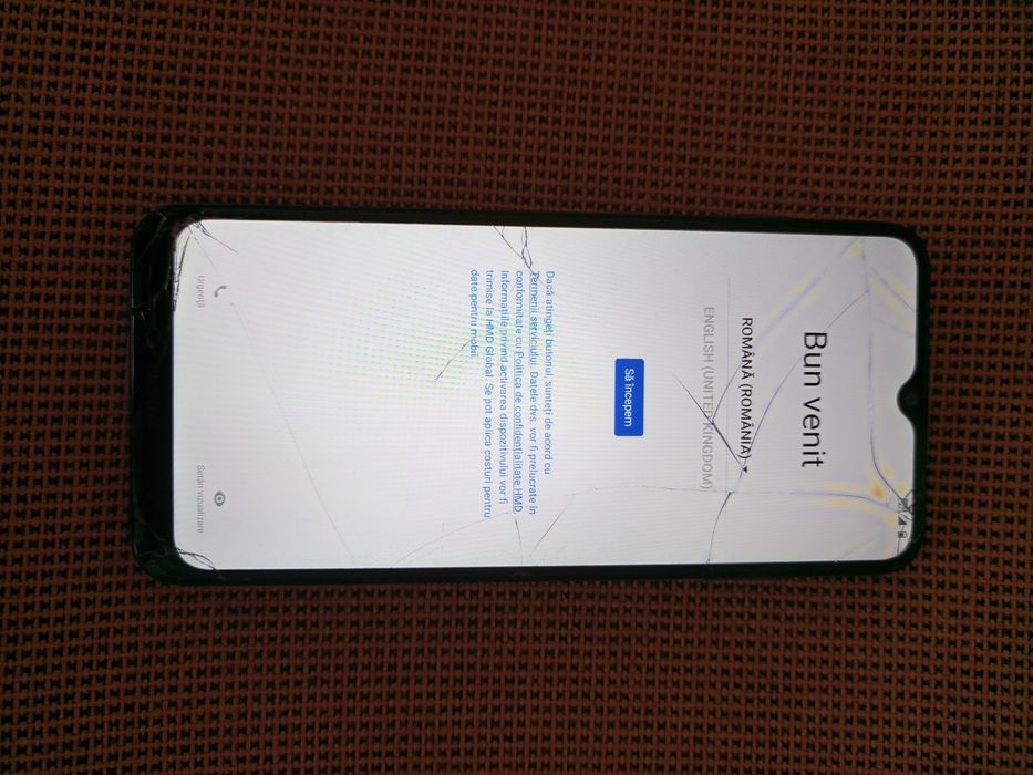 Vand Nokia G20 fisurat