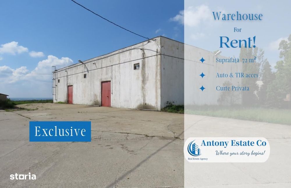 Hala, Spatiu Depozit, Atelier de inchiriat, zona Paleu, Oradea - Bihor