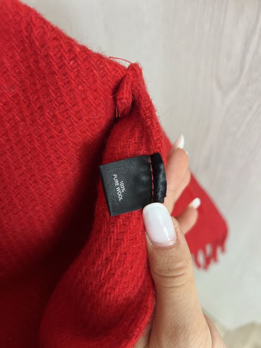 Fular/ Poncho din 100% lana naturala