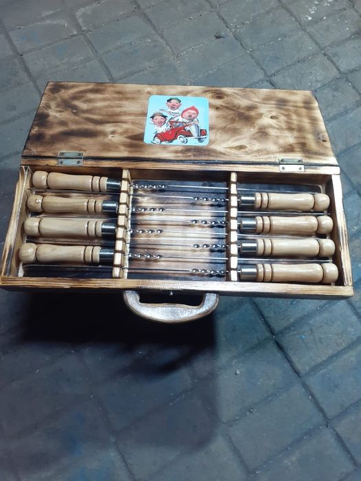 Подарочные наборы шашлычные палочки