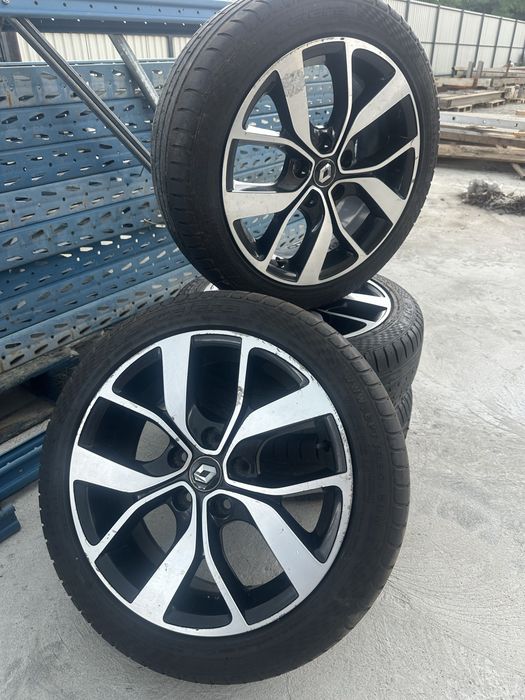 Jante / roti originale r17 Renault Megane 4 Kadjar Koleos Latitude Talisman Arkana Captur 5x114.3 et43 205/50R17 vara