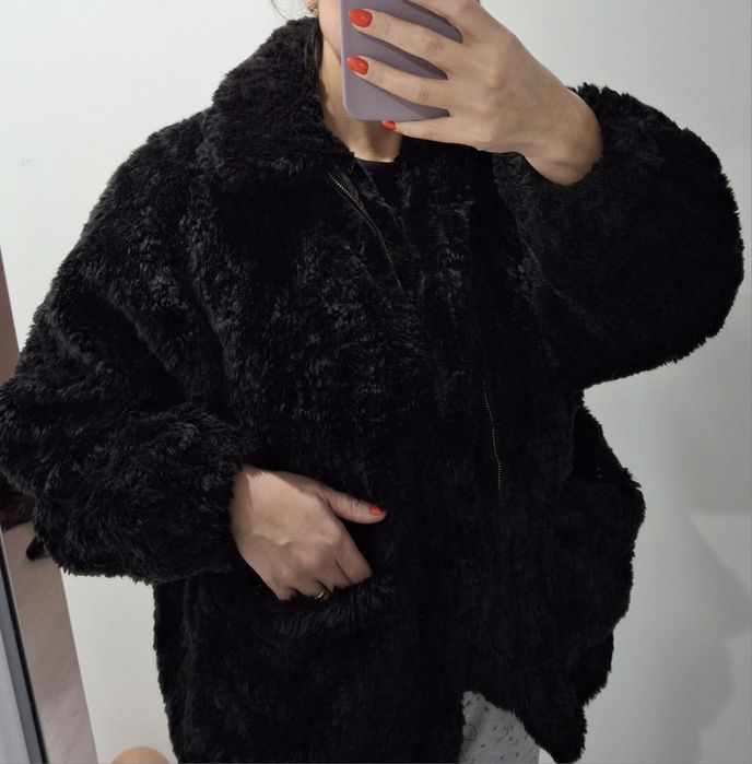 Н&М  черно палто