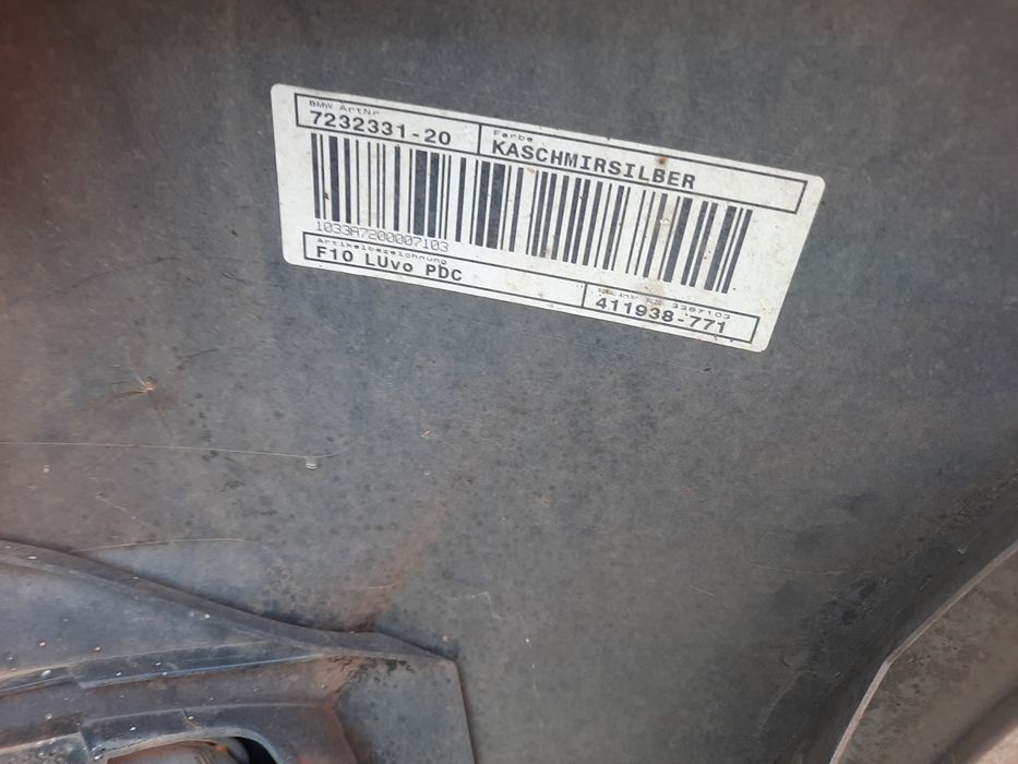 Bara fata bmw F10 F11 seria 5 NFL 2009-2013 completa