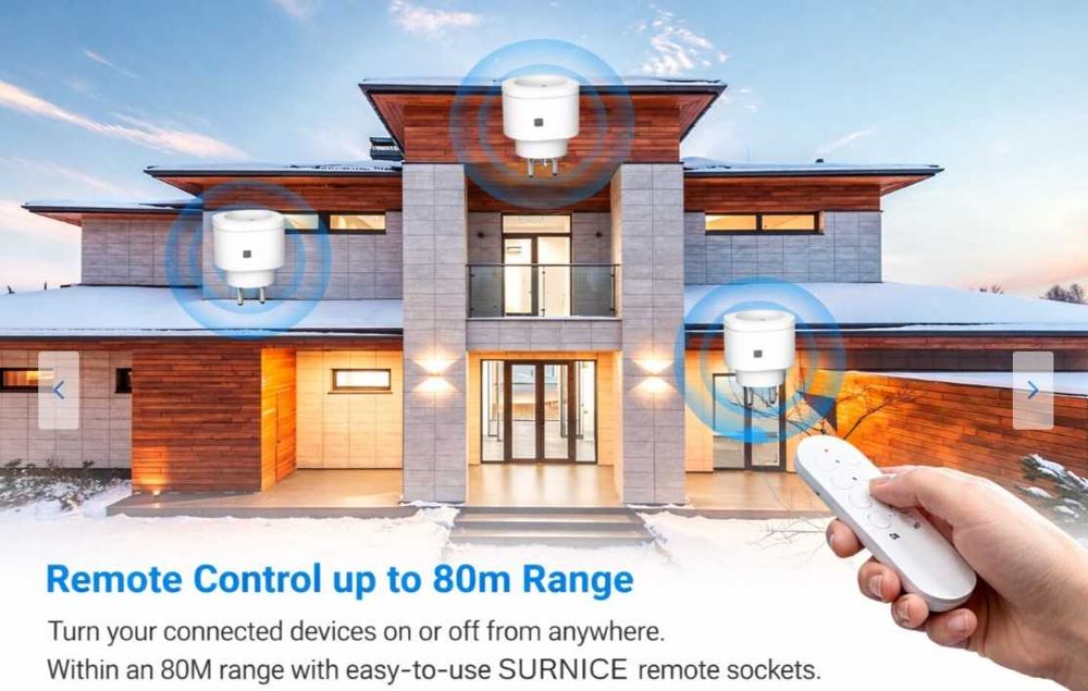 Set 3 prize inteligente cu telecomanda SURNICE 3000W