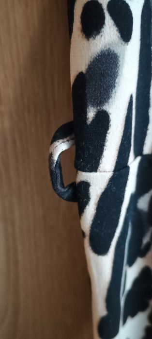 Леопардова рокля, размер М, до коляното