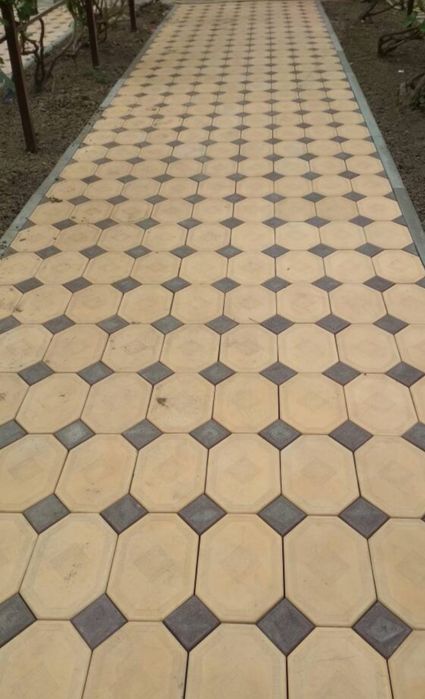 Укладка брусчатки