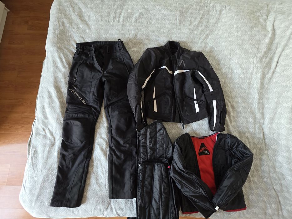 Costum Moto Damă Adrenaline (Geacă + Pantaloni) - Măsura 36 (S)