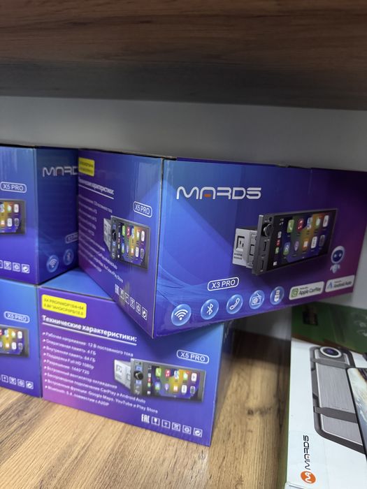 Android магнитола 1 DIN 4/64 ГБ — CarPlay, Android Auto, оригинал