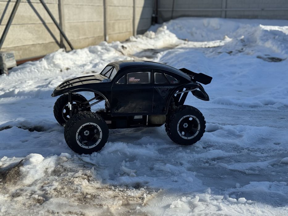 Automodel rc 1:5 reely carbon fighter 3 modif 4x4 caroserie proline