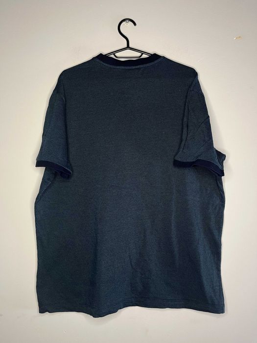 Emporio Armani Patterned Wool T-Shirt Мъжка Тениска