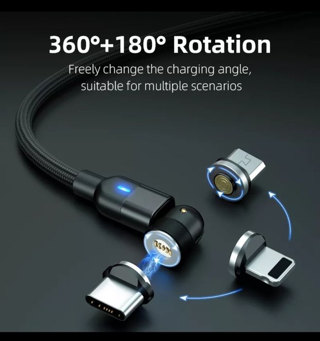 Cablu incarcare Tableta Samsung Tel Magnetic Micro usb tip C