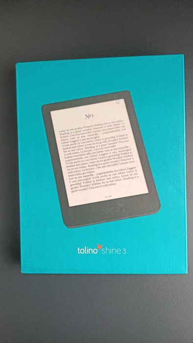 E Book Reader Nou Tolino Shine 3 Portabil e-book Ebook 8 Gb Toucscreen