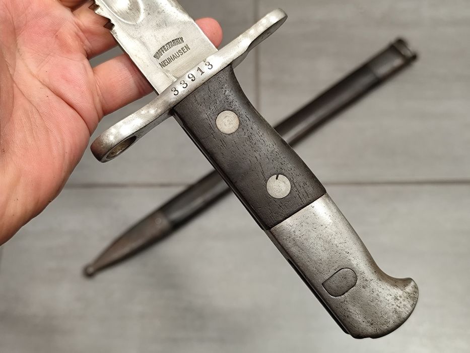 Швейцарски Щик / Байонет / Меч / М1914 Schmidt-Rubin