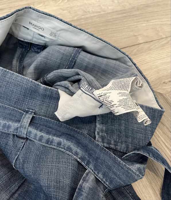 Pantaloni largi 3/4 Mango de damă