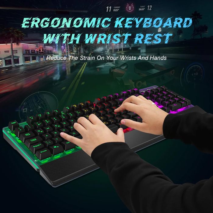 Tastatura de Gaming Race GT cu Fir