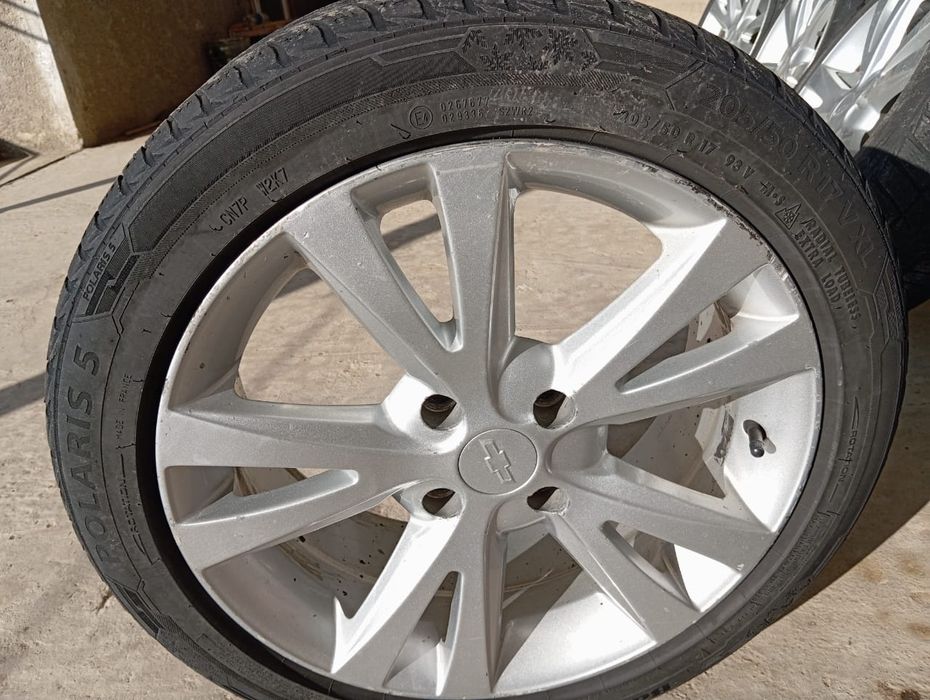 Диска с шинами жентра