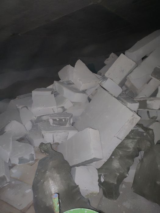 Газоблоки сломанные