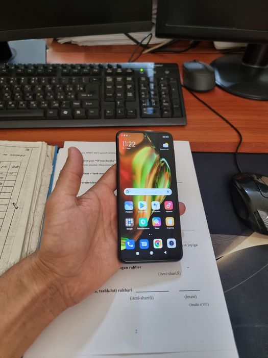 Redmi note 9S 6/128gb iwlawi zur aybi yuq tozza telefon