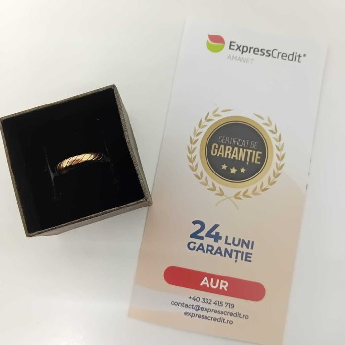 Inel aur 18k 3.71g (Ag49 Esplanada b.7011) Garantie 2 ani