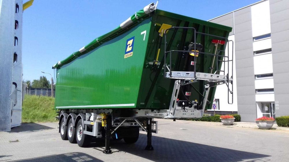 Semiremorci ZASLAW- bena ALUMINIU - 24 m3 - 61 m3