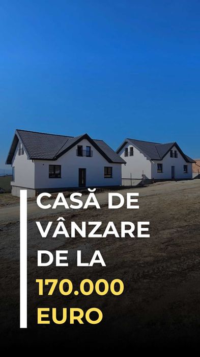 Casă Panoramică 210mp | Direct Dezvoltator | 4 min de Sibiu