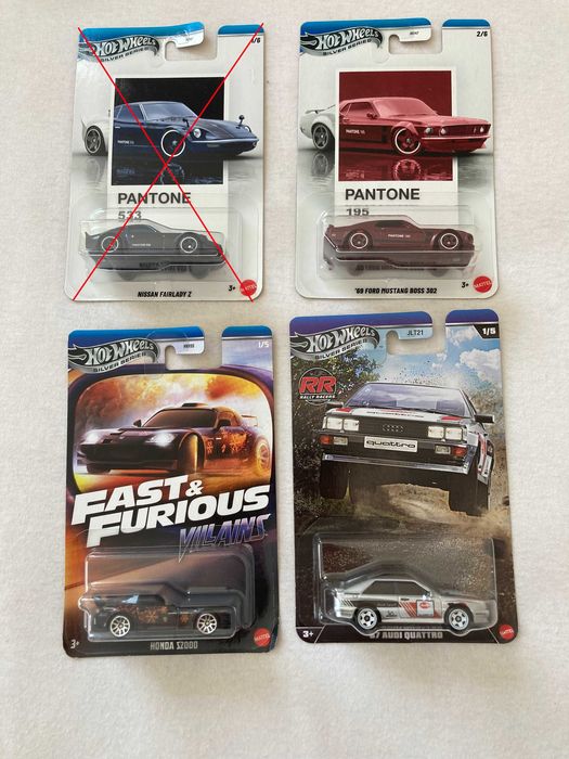 Hot Wheels колички - Ferrari, Audi, BMW, Porsche, Honda и други