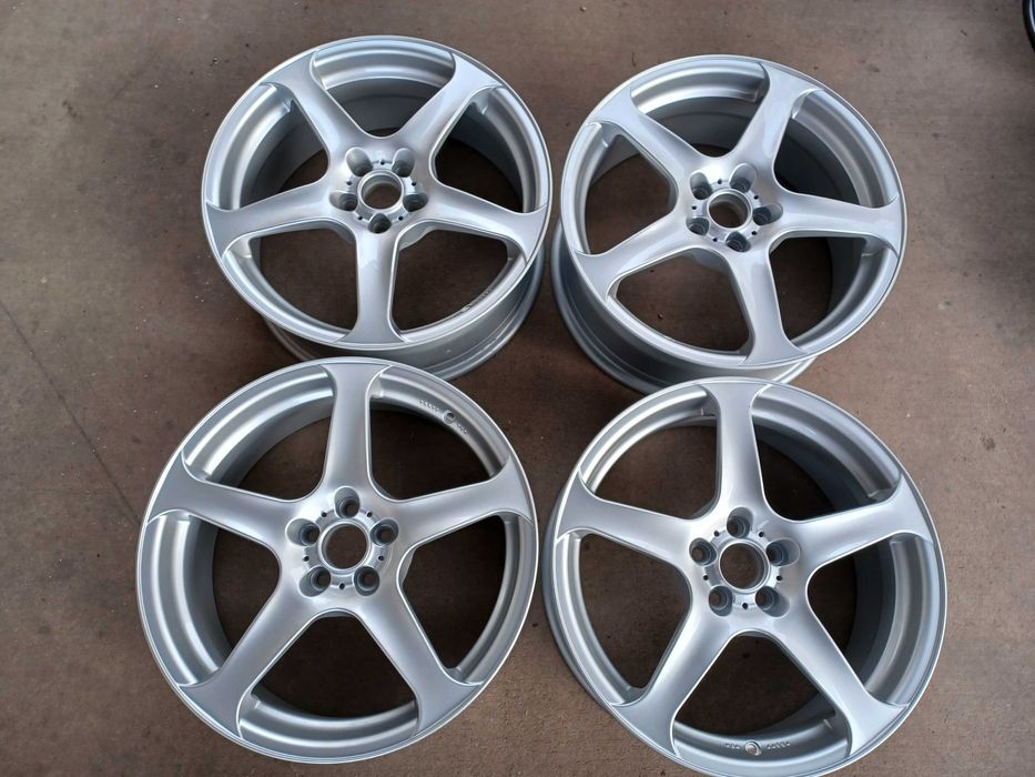 4 бр. чисто нови алуминиеви джанти AEZ 18'' 5x100 ф54.1 ET42, 7J