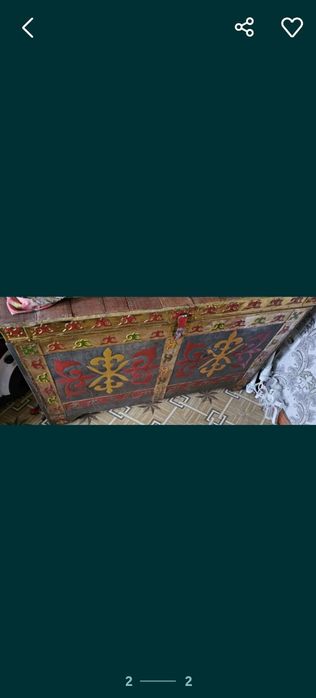 Сундук деревянный