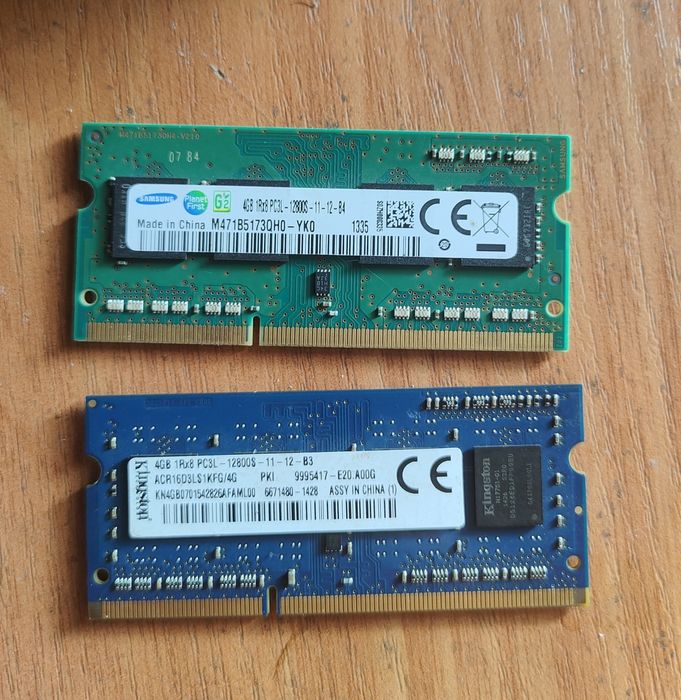 ОЗУ ddr3  две плашки по 4гб