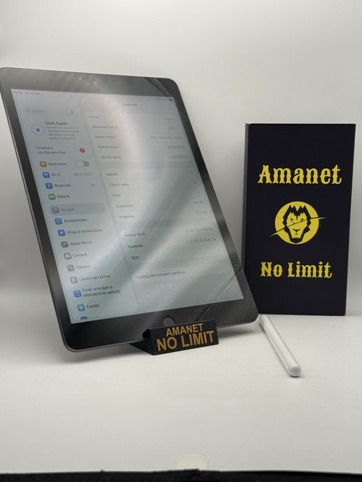 iPad Gen9 2021 64GB Gray Stylus Alb si Husa de protectie Cadou , AMANET NO LIMIT.