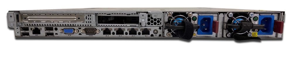 HP ProLiant DL360p Gen8, 2x Xeon E5-2696 v2, 64GB ECC, 2x10Gb SFP+