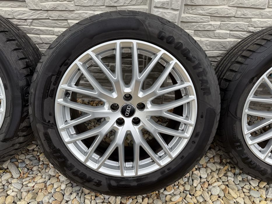 Set roți/jante R20 originale Goodyear 285/45/20 Audi Q7 4M0601025Q