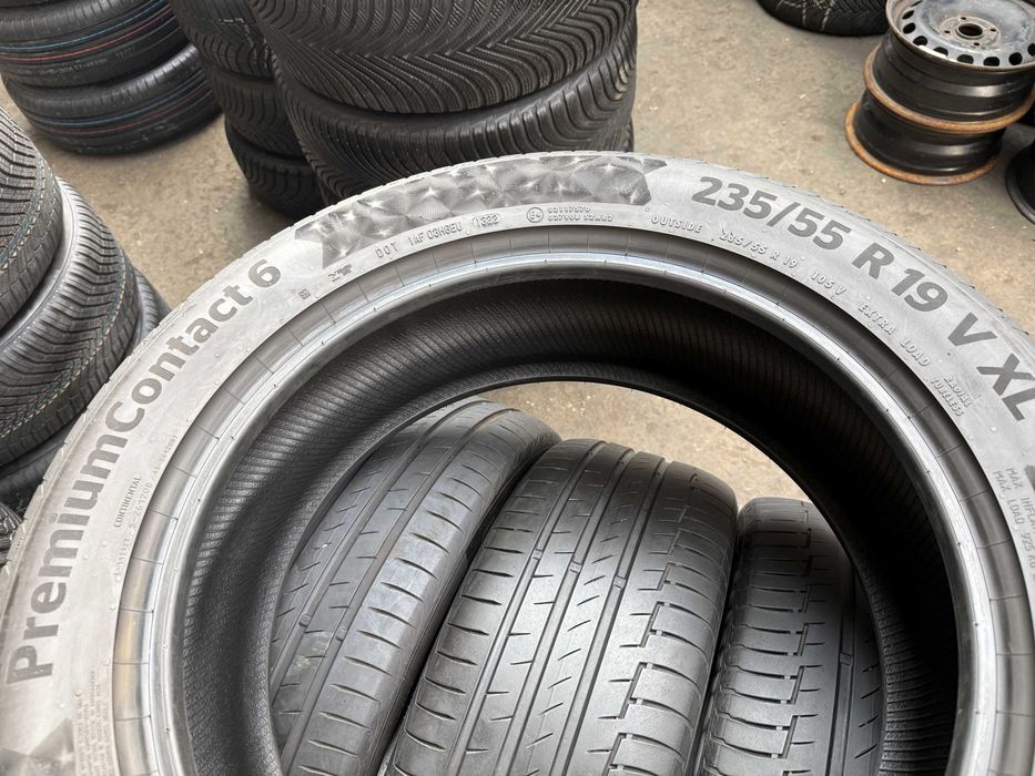 4x Anvelope Vara 235/55 r19 - Continental PremiumContact 6 XL