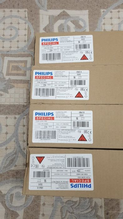 Лампа бактерицидная 55 Вт HO G13 Philips