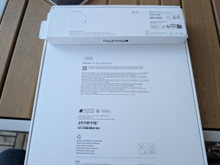 Ipad Air 13 inch M3 (2025) 128 GB - Starlight WI-FI