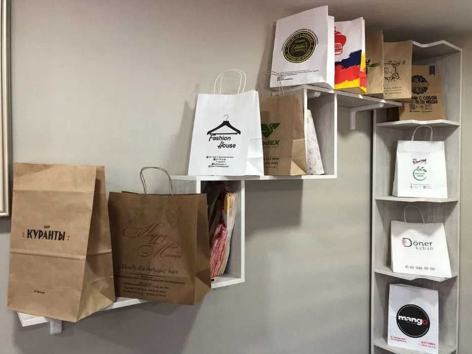 Крафт Сомма Кўмир Гумма Пакет Когоз Kraft paketlar tayyor har hili bor