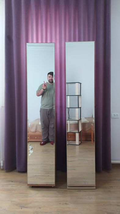 Гардероб органайзер 4 в 1, вешалка, зеркало, обувница, ящик, полка.