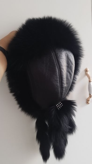 Норка шапка бир -еки рет киылген