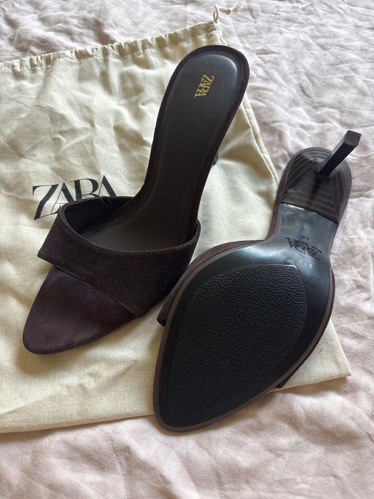 Токчета Zara кафяви