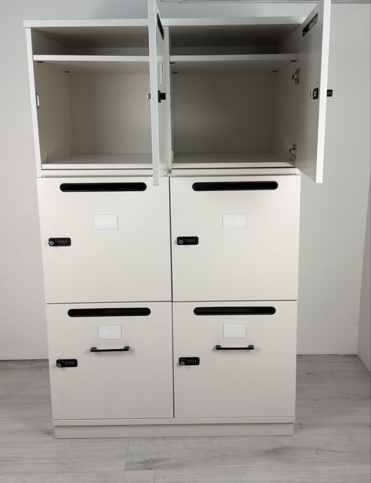 Шкаф с Врати и Заключване с цифри  – Идеален за Офис или Дом