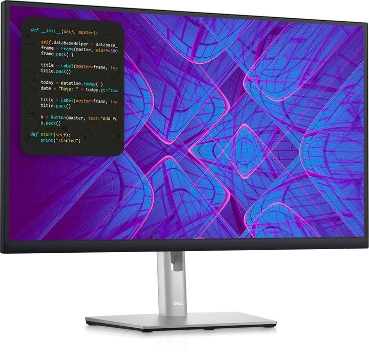 Монитор Dell 27', 4К, IPS, черен