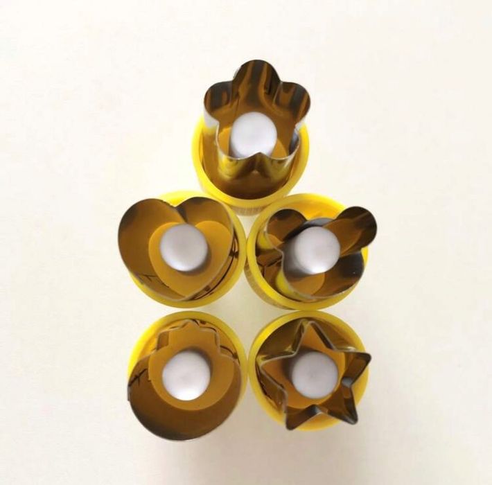 5щт Формочек для овощей фруктов