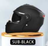 Скутер ва мотоцикллар каска шлем.  Хитой махсулоти. Оркасида чирок бор