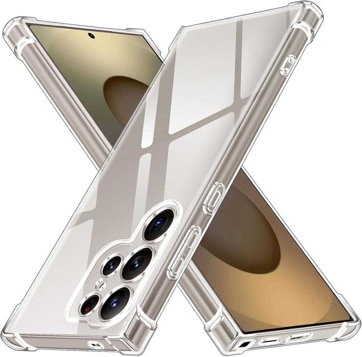 Прозрачен Силиконов Кейс Samsung S26 Ultra S25 A56 A17 S24 S23 A36 S22