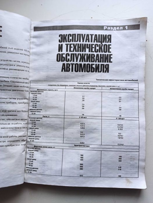 Руководство Ауди.