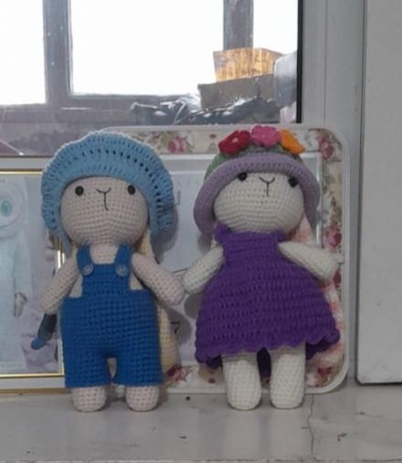 Продаю мягкие, вязанные игрушки