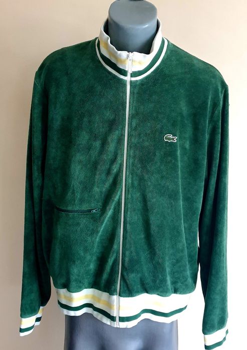Lacoste Full Zip Mens Size 6 - XL ОРИГИНАЛ! Мъжко Горнище с цял цип!