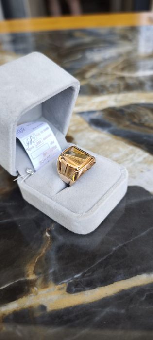 Золотая печатка мужская