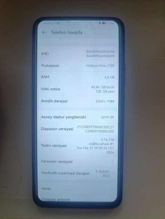 Huawei Y9 Prime 2019