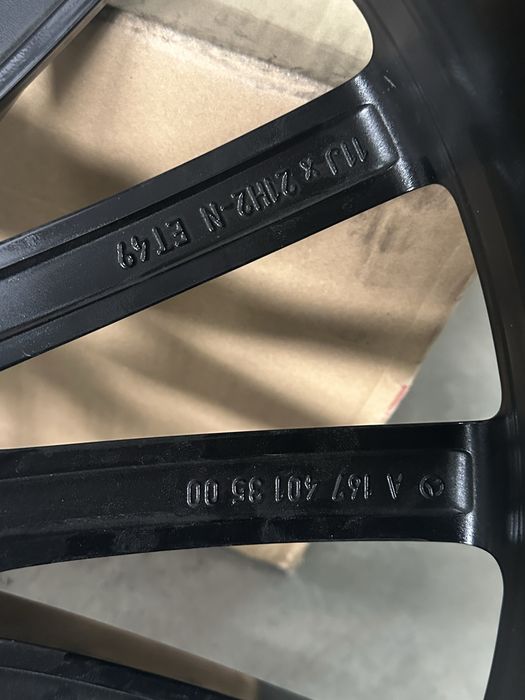 Джана 1бр Мерцедес ГЛЕ ГЛС ет 49 21 цола 21 5x112 11J ET49 MERCEDES W167 A1674013500